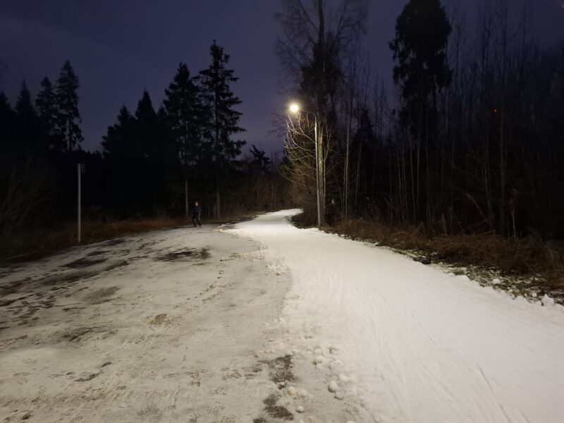 Трасса лыжероллерная Зеленоград Савелки, состояние на 20 декабря 2025 по отзыву, фото 10. 